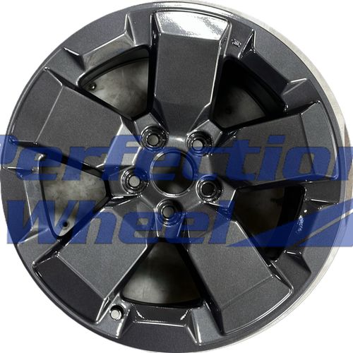 WAO.94195 18x8 Medium Charcoal BLACK BASE Full Face
