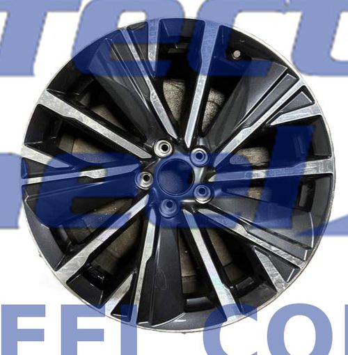 WAO.94234 20x8 BLACK Base Charcoal Machined