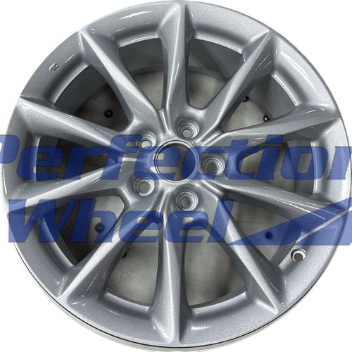 WAO.94280 18x7.5 Dark Blueish Sparkle Silver Full Face