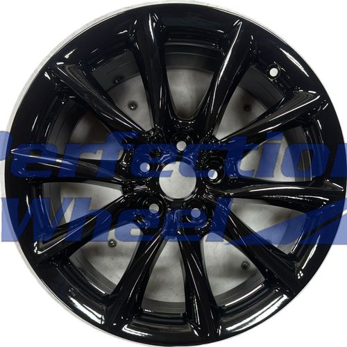 WAO.94280 18x7.5 Gloss Black Full Face PIB