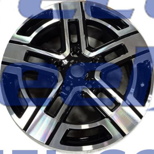 WAO.95647 20x8.5 Gloss Black Machined PIB and POD Smoked Clear