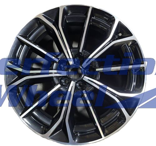 WAO.95689 21x9.5 Metallic Black Machine PIB