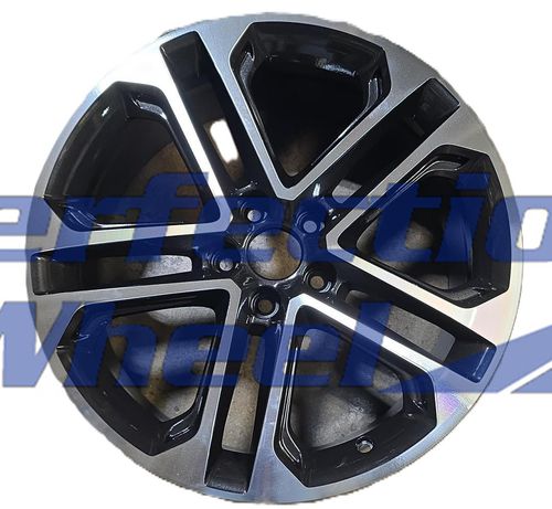 WAO.12185 19x8 Dark Charcoal BLACK BASE Machined