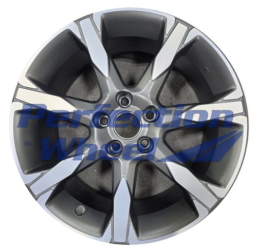 WAO.60334 18x8 Sparkle Charcoal Black Base Machined PIB and POD