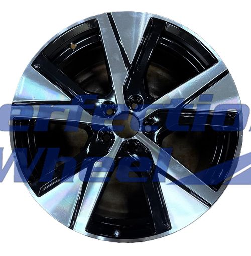 WAO.70485 19x8.5 Gloss Black Machine PIB and POD