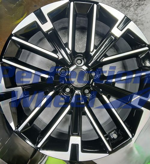 WAO.71125 19x8 Gloss Black Machine PIB and POD