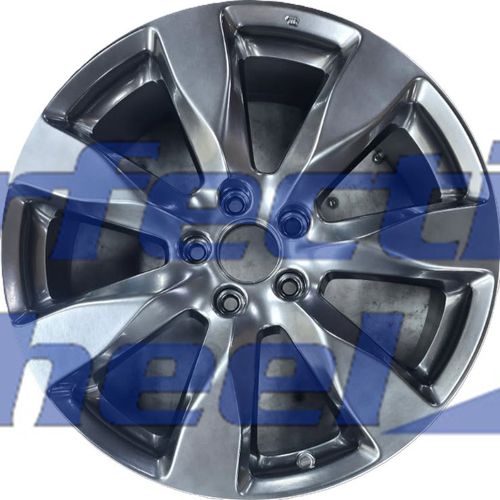 WAO.71819 19x8 Hyper Smoked Silver Full Face