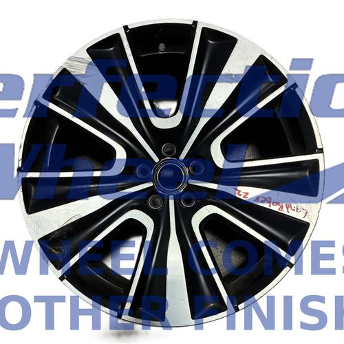 WAO.72372 22x9.5 Gloss Black Machined PIB and POD Satin Clear