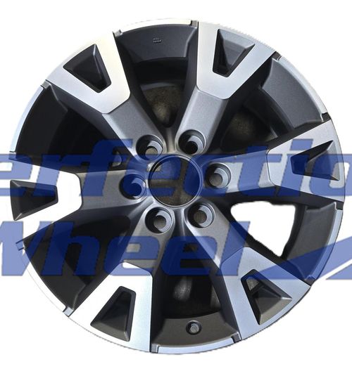 WAO.75302 20x8 Sparkle Charcoal Machine PIB and POD Semi Gloss