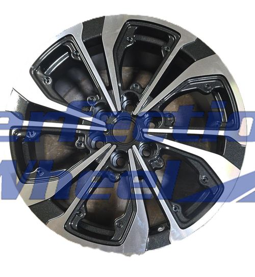 WAO.85282 19x8.5 Tuxedo Black Machine PIB and POD