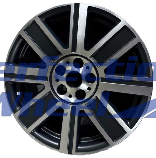 WAO.86247 18x8 Bluish Purple Charcoal BLACK BASE Machine Matte C