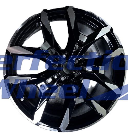 WAO.86728 19x8 Gloss Black Machine PIB